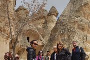viajeros en el valle del amor, Capadocia
